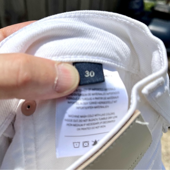 *NWT Citizens of Humanity | Daphne Crop High Rise Stovepipe Raw Hem Jeans Size30 - Picture 3 of 10